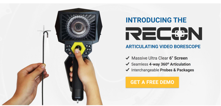 recon video borescope