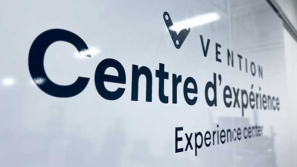 Venton Experience Center Signage, Industry Today