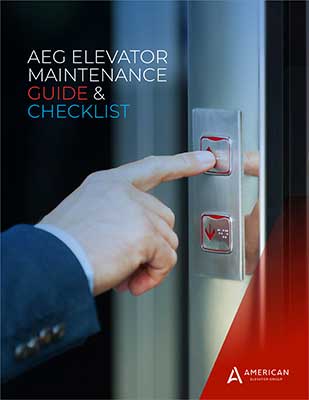 aeg elevator maintenance guide & checklist cover