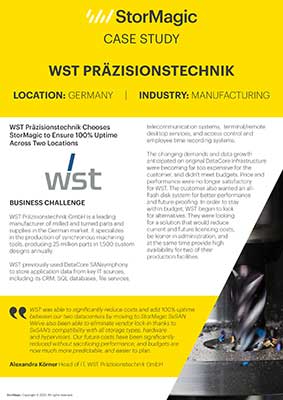 wst prazisionstechnik stormagic case study