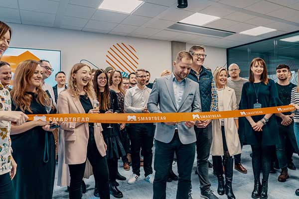 smartbear ribbon cutting wroclaw poland new office
