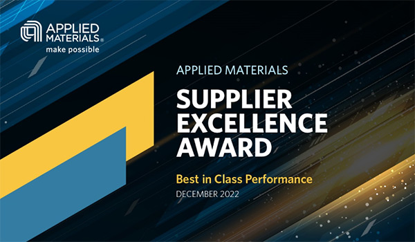 brooks instrument applied materials supplier excellence award