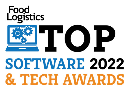 food logistics top software 2022 tech awards logo