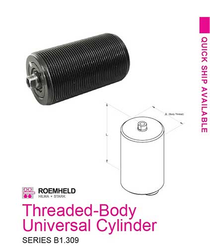 roemheld threaded body universal cylinder