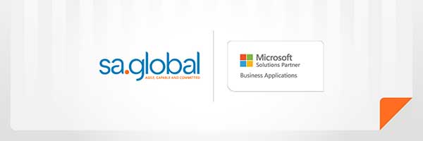 sa.global microsoft solutions partner for business applications banner