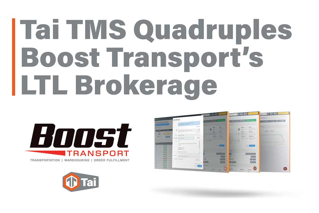 Tai TMS Quadruples LTL Loads for Boost Transport - Industry Today ...