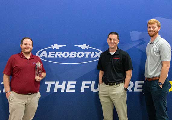 aerobotix receives fanuc robots award