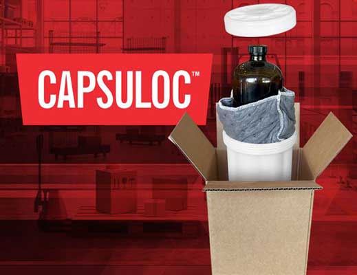 labelmaster hazmat shipping container capsuloc