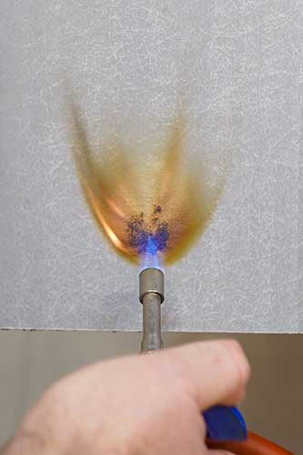 Exel Composites Fire testing