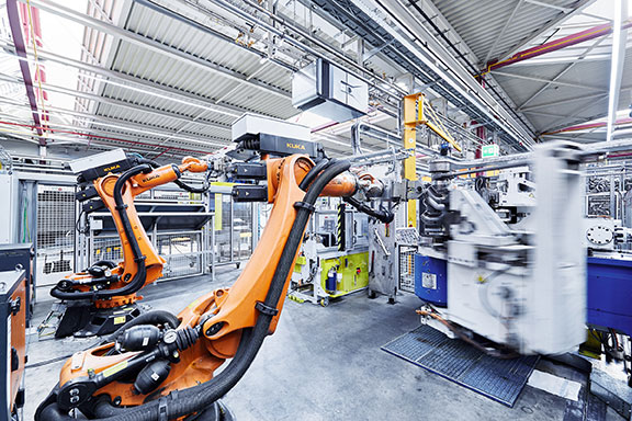 fischer group kuka equipment in facility