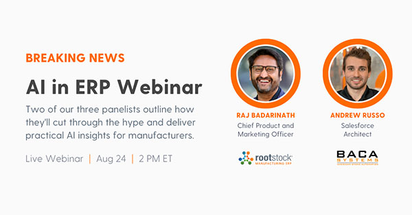 rootstock ai in manufacturing webinar banner