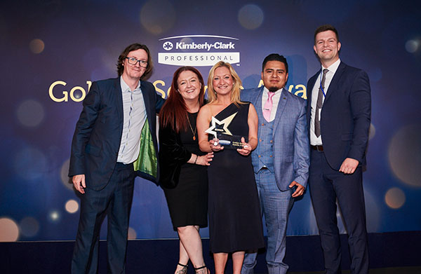 Kimberly-Clark Professional launches the Golden Service Awards 2024 to be held
at the Hilton, Park Lane London on 23 May 2024