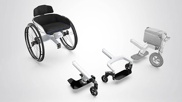 parafree hubs wheelchair design