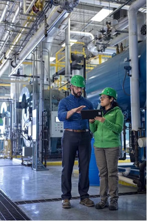 Schneider Electric operators use wireless devices to access critical data in real time for remote troubleshooting