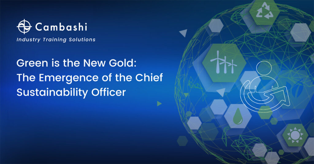 cambashi green is the new golde the emergence of the chief sustainability officer banner