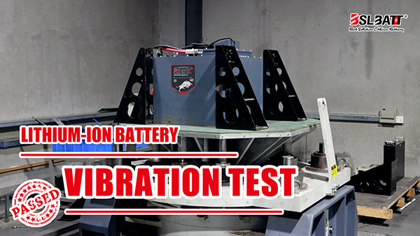 bslbatt lithium forklift battery vibration test