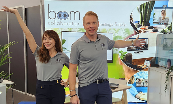 Boom Collaboration founders Fredrik Hornkvist and Holli Hulett.