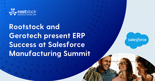 rootstock and gerotech erp manufacturing summit linkedin