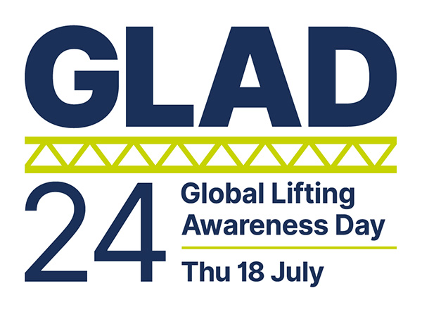 global lifting awareness day glad2024 logo blue