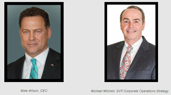 mike wilson ceo and michael mitchell svp corporate operations strategy
