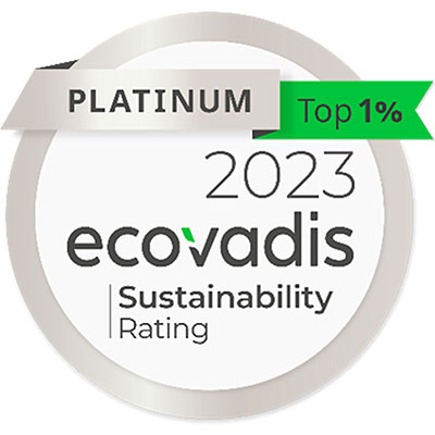 ecovadis platinum sustainability award 2023