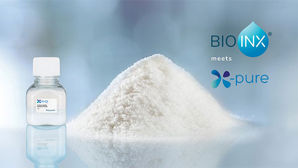 Research and technical grade X-Pure gelatins are now available through the webshop of BIO INX