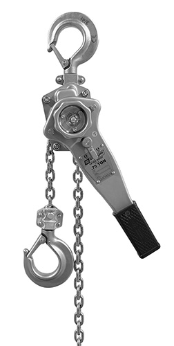 The 0.75-ton capacity version of the stainless steel lever hoist. Three additional capacities are available.