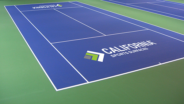 california sports surfaces tennis court