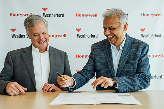 honeywell and weatherford partnership