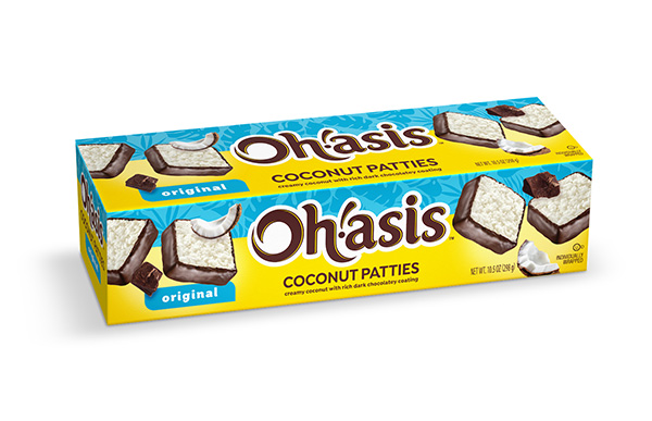 oh!asis coconut patties