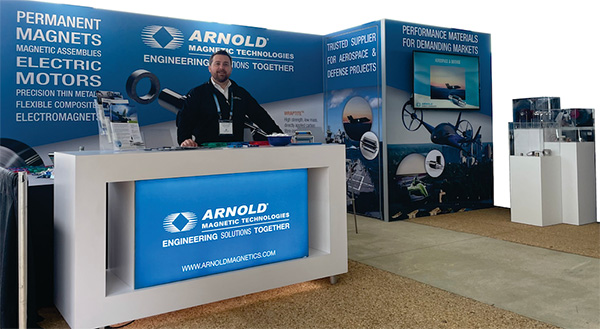 arnold magnetics show booth