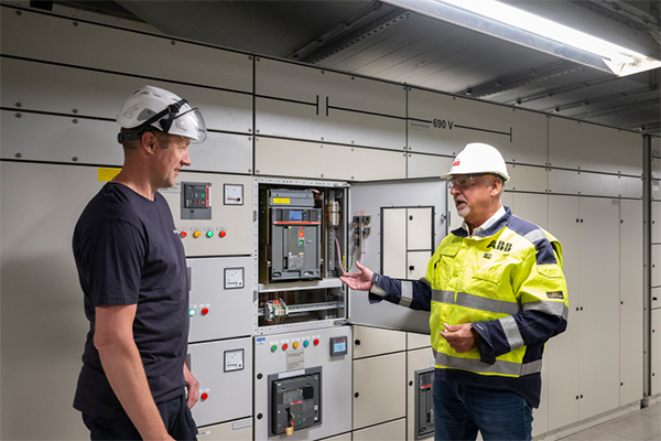 abb breaker upgrade for power plant - Nordvaerk facility