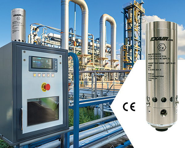 atex cabinet cooler system for protecting electronics