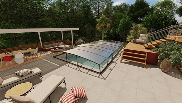 azenco outdoor luxury pool cover
