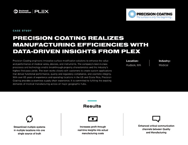 plex precision coating case study