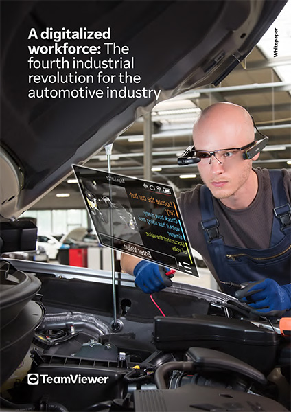 teamviewer frontline automotive whitepaper industrial revolution cover