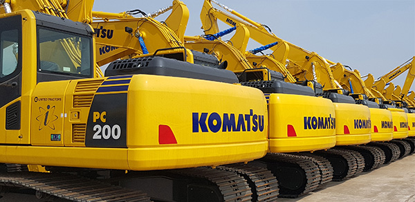 komatsu trucks