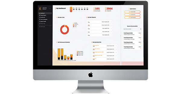 maextro usage and adoption reporting screen