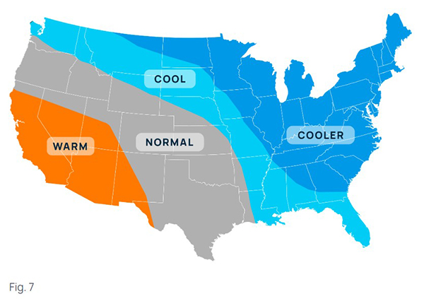 la nina conditions