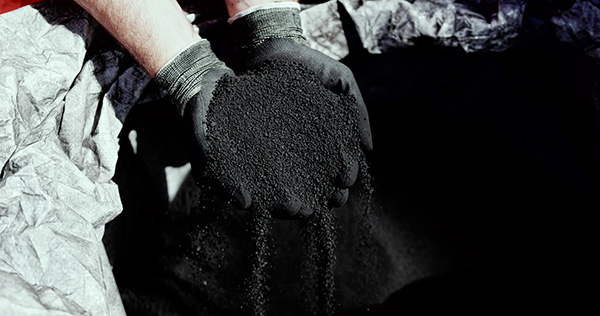 carbon granules