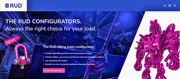lifting points intuitive online selection tool