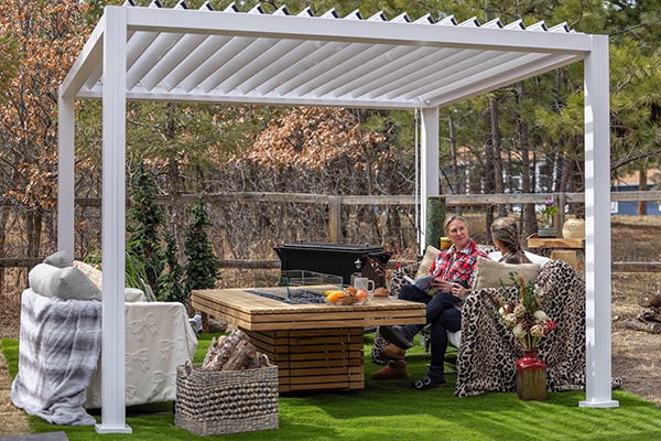 outdoor pergola