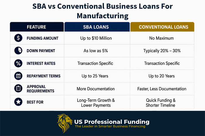 manufacturing financing