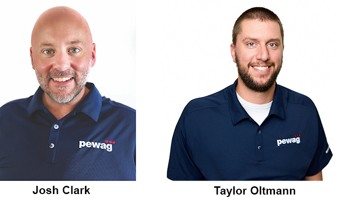 josh clark and taylor oltmann, pewag