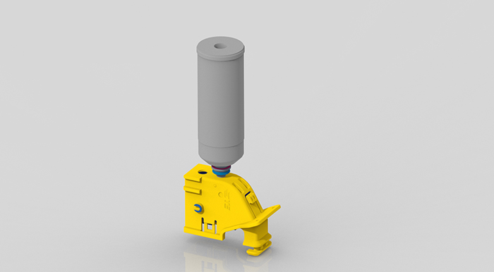 Direct‑gated molding component