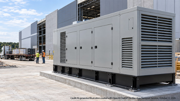 generator delivery
